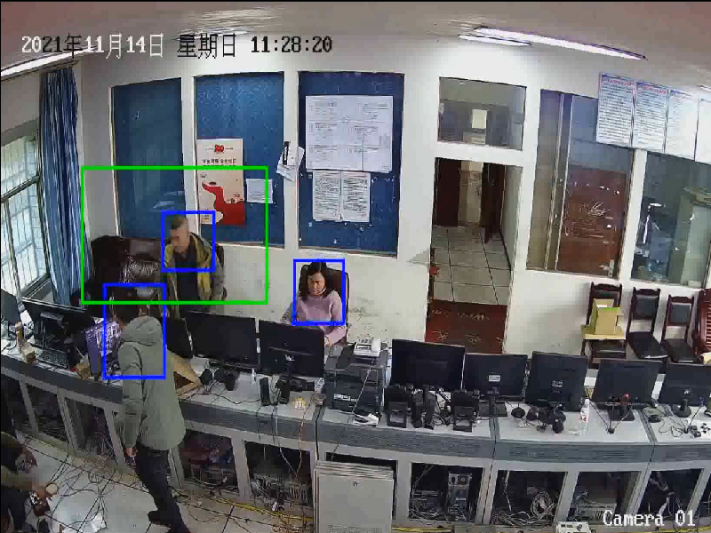 坐崗識(shí)別檢測