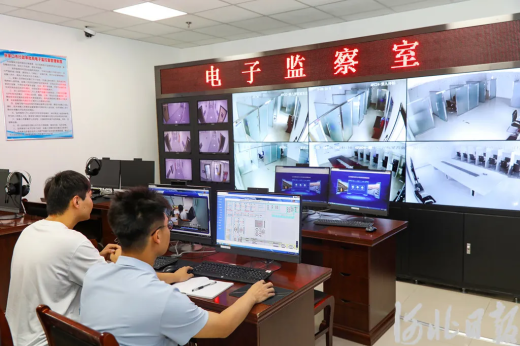 張家口市在全國(guó)率先研發(fā)出AI無(wú)感見(jiàn)證預(yù)警系統(tǒng)上線(xiàn)應(yīng)用