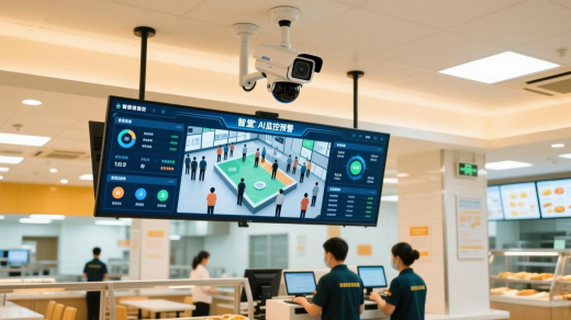 智慧食堂智能AI監控預警系統應用簡介